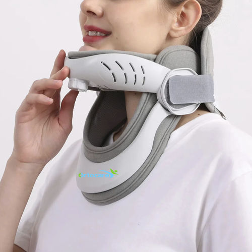 Colar cervical rígido - OTC-NK002 - Ortocare - D (12 cm) / com abertura para traqueotomia / com apoio mentoniano