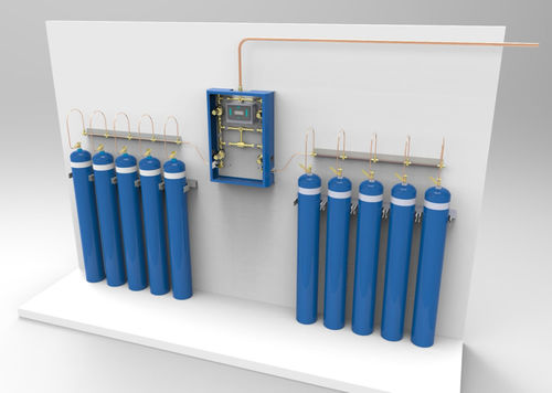 Unidade de distribuição de gases medicinais - Medisam İnşaat Sağlık Sistemleri Ltd. Şti.