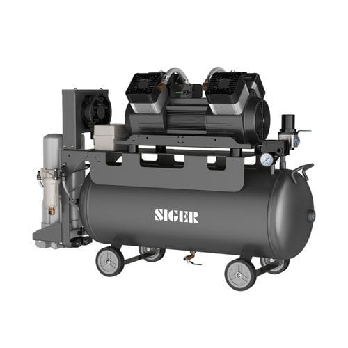 Compressor para odontologia - SS Series - Zhuhai Siger MEDICAL Equipment - de pistão / com rodízios / sem óleo
