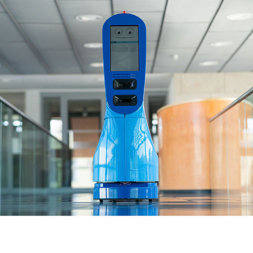 Robô de telepresença para fisioterapia - THERY - TEDIRO GmbH - para teleconsulta