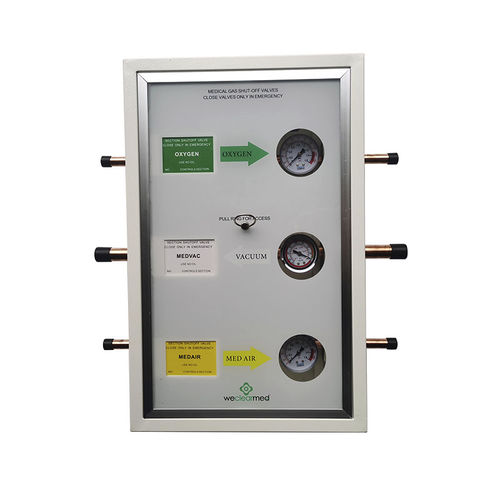 Unidade de controle de fluxo - QJ-FX-YB3ZY - Weclearmed - de pressão / de centrais de gases médicos