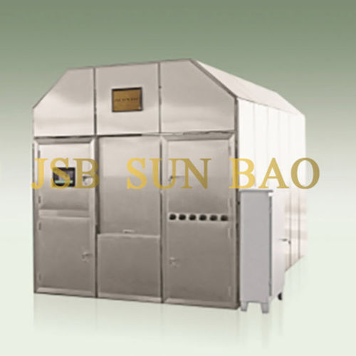 Forno de aquecimento - Shandong Jinshanbao Environmental Protection Equipment Co., Ltd. - crematório / para cadáver / a ar quente
