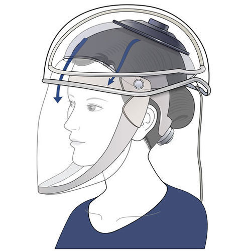 Protetor facial médico-hospitalar - Down Flow - Citizen Chiba Precision