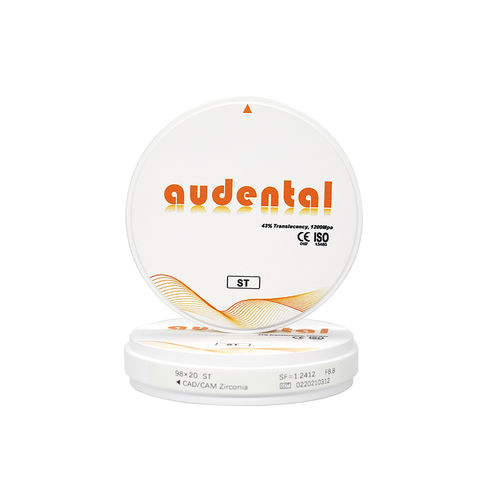 Material dentário em zircônia - ST - Audental Bio-Material Co., Ltd - para pontes dentárias / para coroas dentárias / para inlays dentários