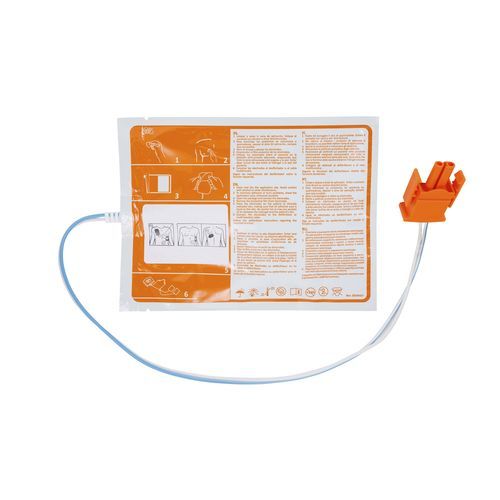 Eletrodo para desfibrilador - Desfi-Dormo - Telic Group - reto / pré‑conectado