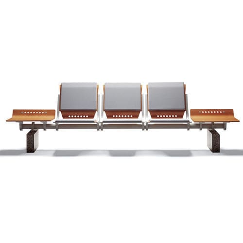 Longarina para sala de espera - ESTAR MW - IMAT - com mesa / ergonômica