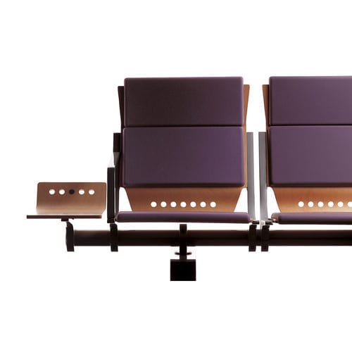 Longarina para sala de espera - RELAX MW - IMAT - com mesa / ergonômica
