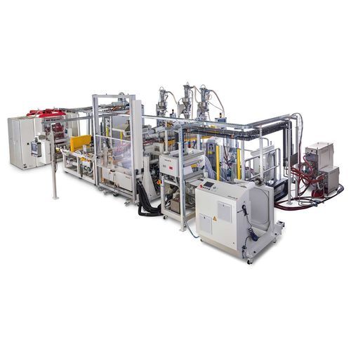 Sistema de revestimento com filme plástico - COLLIN Lab & Pilot Solutions GmbH - para pesquisa e desenvolvimento / de piso