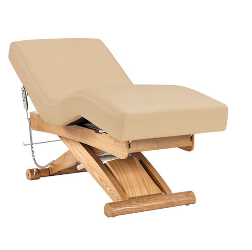 Maca de spa elétrica - Jiangsu Sintang Health & Technology - com rodízios / articulada em 3 seções
