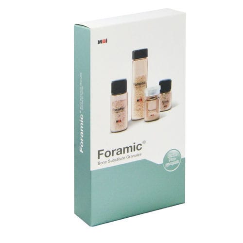 Substituto ósseo sintético - Foramic&reg; - Maxigen Biotech - para cirurgia odontológica / em grânulos