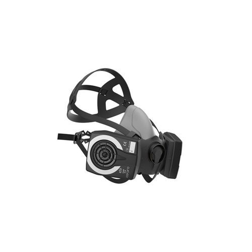 Respirador com válvula de exalação - HM1400 - Mackwell Health - semifacial / L / M