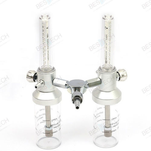 Fluxômetro duplo - BT-70-D - Bestech Technologies Co., Ltd - de oxigênio / para hospital / com umidificador