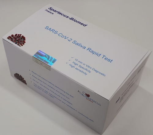 Teste rápido para doenças infecciosas - Spartacus-biomed - para vírus / de SARS-COV-2 / de saliva