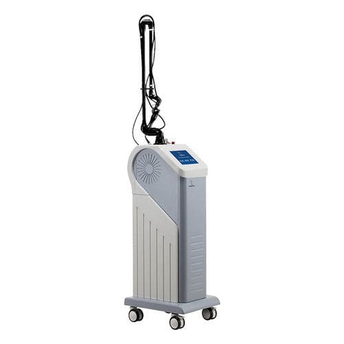 Laser para tratamento de cicatrizes - Guangzhou Huafei Tongda Technology Co., Ltd - CO2 / com carrinho / de milissegundos
