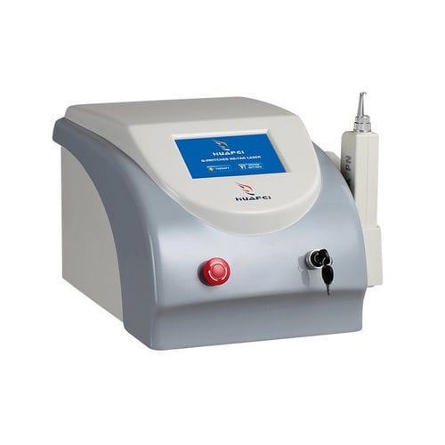 Laser para lesões pigmentadas - Guangzhou Huafei Tongda Technology Co., Ltd - Nd:YAG / de mesa / de nanossegundos