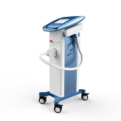 Laser para remoção de tatuagens - Guangzhou Huafei Tongda Technology Co., Ltd - Nd:YAG / com carrinho / de nanossegundos