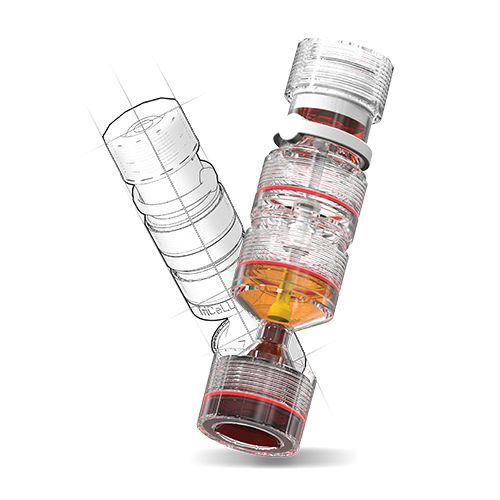 Tubo de coleta para plasma rico em plaquetas - TriCell PRP  - Rev-Med - cilíndrico