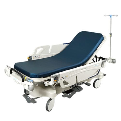 Cama para hospital - PEB-501 - Designa Medical Tech. Co., Ltd. - manual / de altura regulável / com rodízios