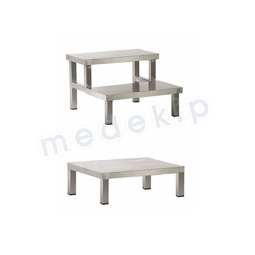 Escada auxiliar 1 degrau - MED 1510 - 1512 - Medekip Medical