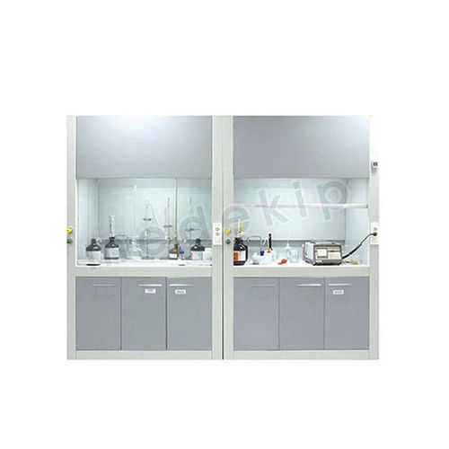 Capela de laboratório - MED 1685 - 1688 - Medekip Medical - de piso / em aço inoxidável