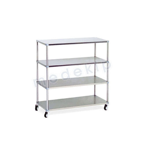 Prateleira em aço inoxidável - MED 1474 - 1497 - Medekip Medical