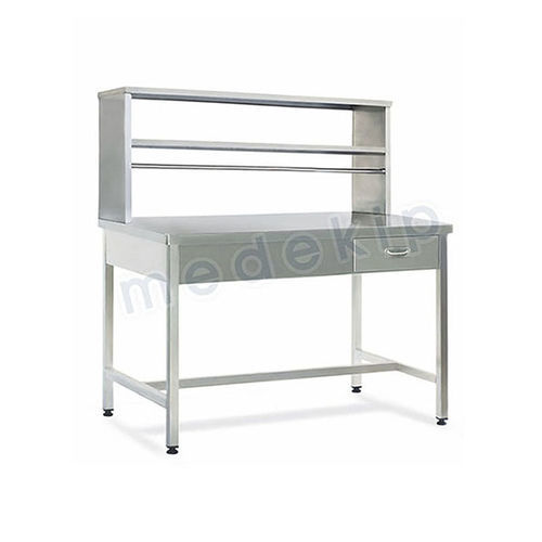 Mesa de preparo e embalagem de instrumentos médicos - MED 1162 – 1163 - Medekip Medical - retangular / em aço inoxidável