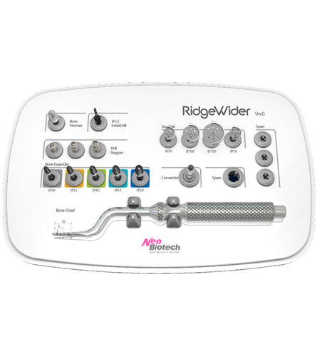 Kit de instrumentos para implante dentário - Ridge-Wider - Neobiotech