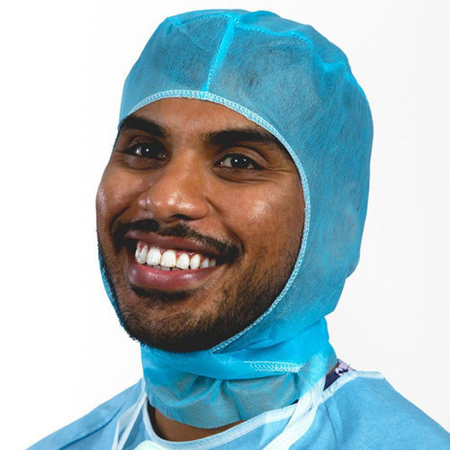 Touca hospitalar balaclava - IS8HB05 - ISOL8 Healthcare - em polipropileno / descartável / em não tecido