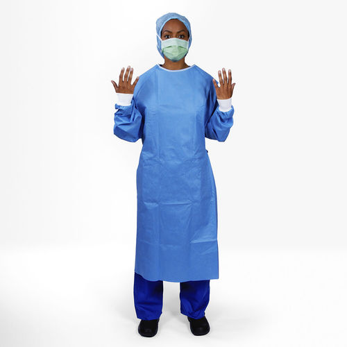 Capote cirúrgico unissexo - Elemental™ Standard  - ISOL8 Healthcare - XXL / L / M
