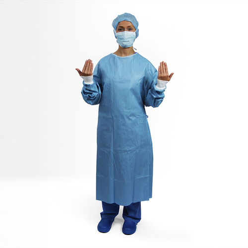 Capote cirúrgico unissexo - Plush™ Reinforced  - ISOL8 Healthcare - XXL / L / M