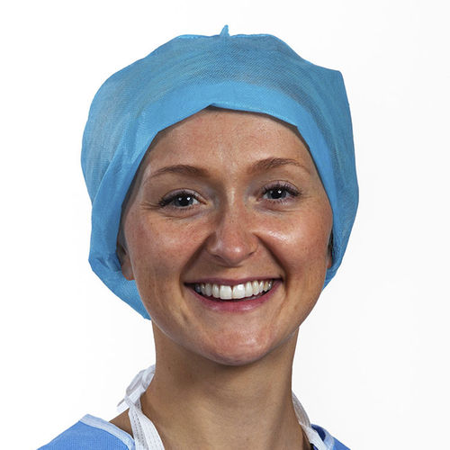 Gorro hospitalar ajustável - IS8HB03 - ISOL8 Healthcare - em polipropileno / descartável / em não tecido