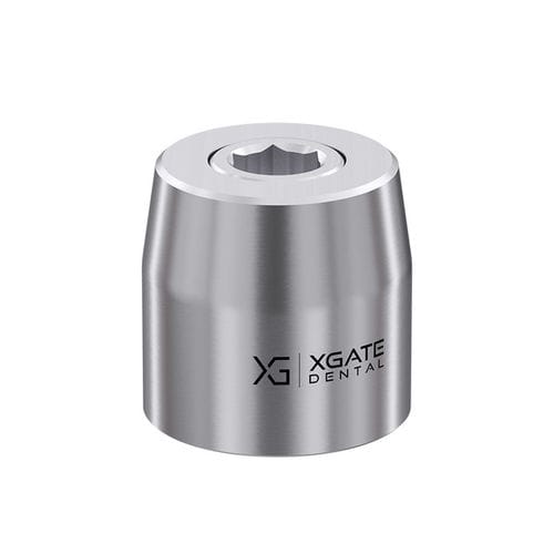 Tampa de cicatrização metálica - UMHD-0004 - XGATE DENTAL - para pilar multi-unit