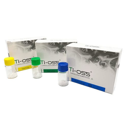 Xenoenxerto ósseo - 25-0512  - Ti-oss - para cirurgia odontológica / em pó