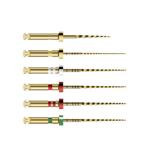 Lima endodôntica rotativa - M3 Pro Gold V.2 - Bondent GmbH - para tratamentos do canal radicular