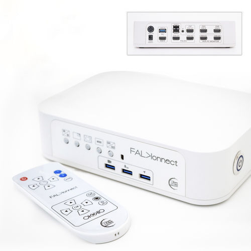 Sistema de integração com resolução 4K - FALKONNECT - Tecnomed Italia
