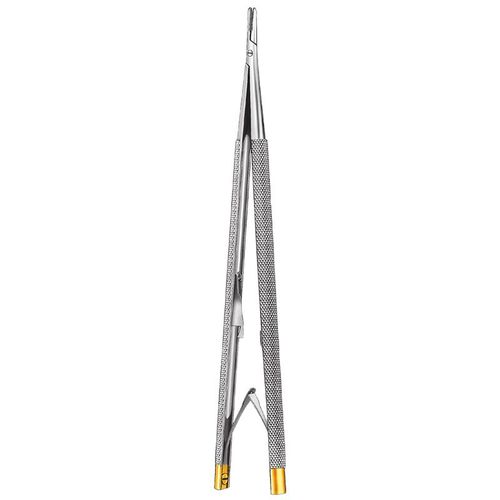 Porta-agulha para microcirurgia - STR - Sheroski Sverige - para cirurgia odontológica / de Barraquer / em carboneto de tungstênio