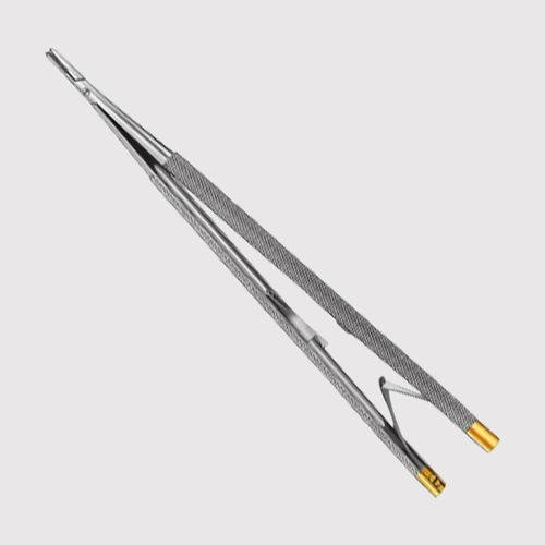 Porta-agulha para cirurgia odontológica - OR-8215 - Sheroski Sverige - de Barraquer / em carboneto de tungstênio / em aço inoxidável