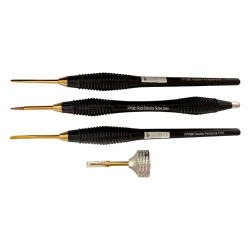 Kit de periótomos duplo - OR-2255 - Sheroski Sverige - em aço inoxidável