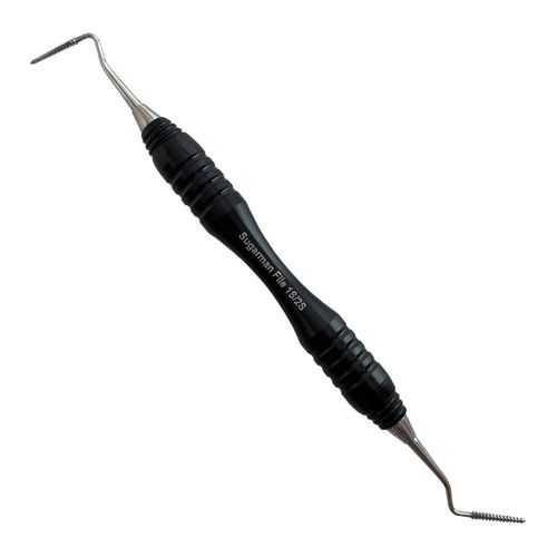 Lima odontológica Sugarman - 1S/2S - Sheroski Sverige - periodontal / em aço inoxidável / dupla