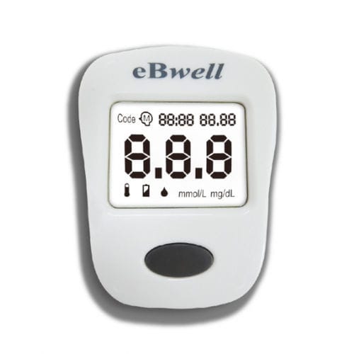 Medidor de glicose de hematócrito - eBwell - Visgeneer - eBmonitor - USB