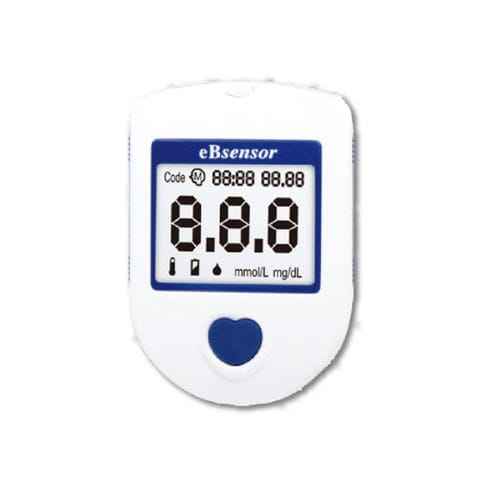 Medidor de glicose GDH - eBsensor - Visgeneer - eBmonitor - de hematócrito / USB