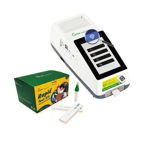Analisador POC de imunoensaio fluorescente - JZ-FIA06 - JZ Biotech - veterinário / portátil