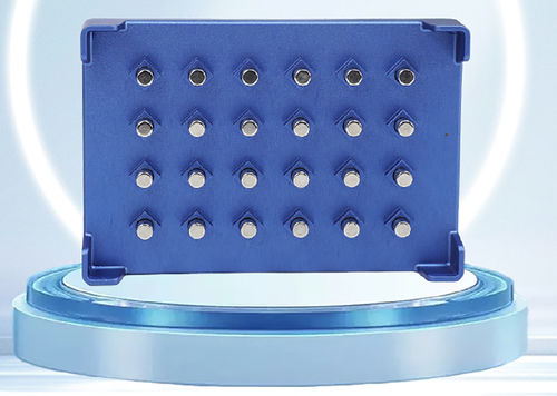 Suporte de laboratório por separação magnética - Mag-24W - caborn link  intelligence company - para microtubos