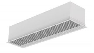 Cortina de ar para porta hospitalar - Recessed Compact - Airtecnics - de teto / por oxidação fotocatalítica / sem ozônio
