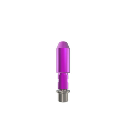 Análogo de implante dentário em aço inoxidável - 80-02-20-D - Shorter Implant - reto / para escaneamento