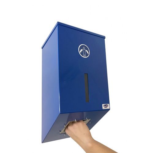 Dispensador toucas hospitalares - 957450 - Epibox - de propés / em aço inoxidável