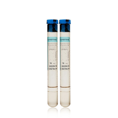 Tubo de coleta para plasma rico em plaquetas - LT-PRP-10ml - Zhuhai Longtime Biological Technology Co., Ltd. - cilíndrico / de plasma / de células