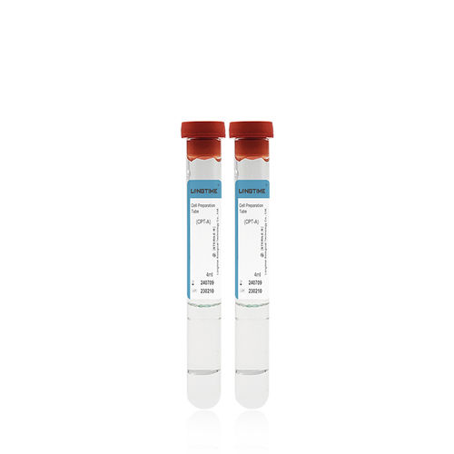 Tubo de coleta para diagnóstico - LT-CPT-4ml - Zhuhai Longtime Biological Technology Co., Ltd. - para plasma rico em plaquetas / cilíndrico / de soro