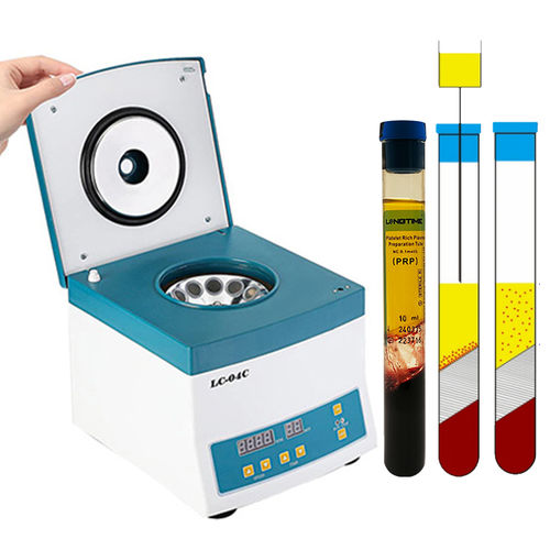 Minicentrífuga de laboratório - LC-04C - Zhuhai Longtime Biological Technology Co., Ltd. - biológica / de bancada / automática