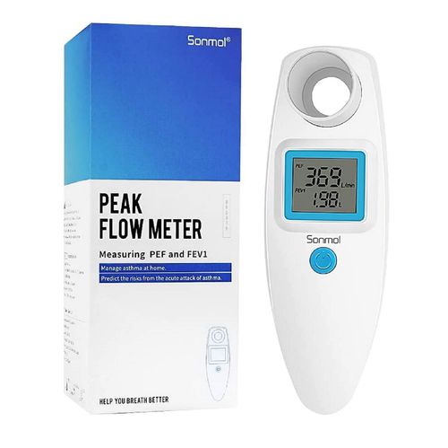 Medidor de pico de fluxo eletrônico - Moffy Innovation (Chongqing) Technology Co., Ltd. - portátil / para fisioterapia respiratória